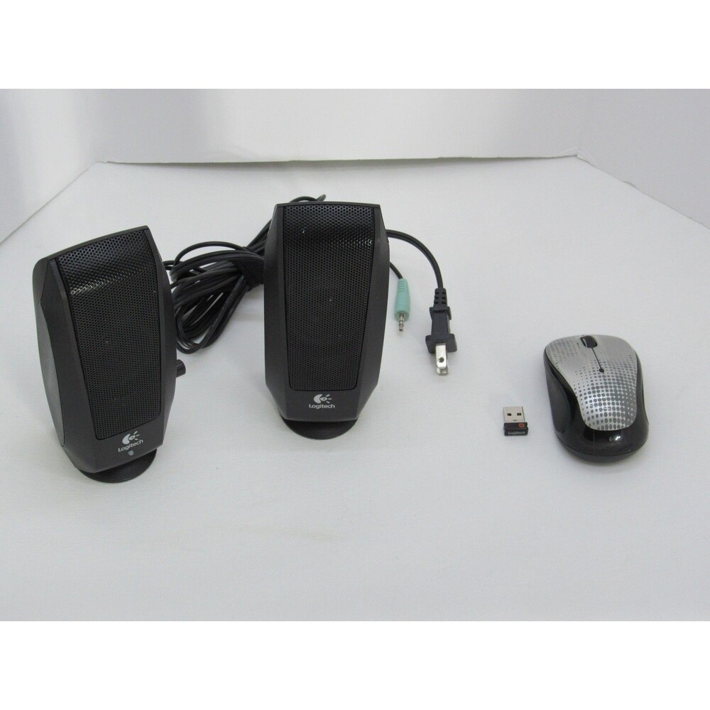Logitech S120 2.0 Stereo Multimedia Computer Speakers with M325 Mouse